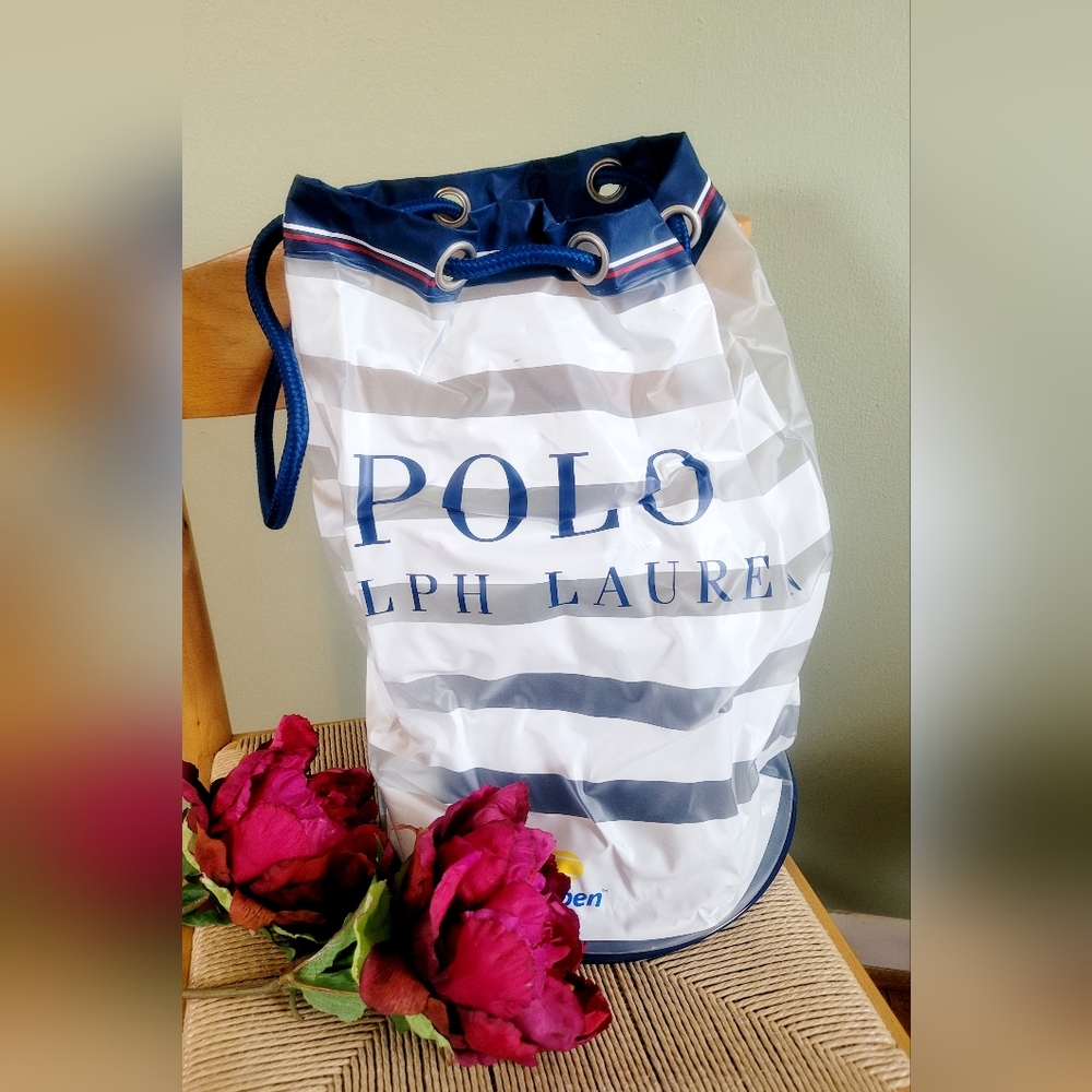 2019 US Open Polo Ralph Lauren Clear  Drawstring Backpack for men or women